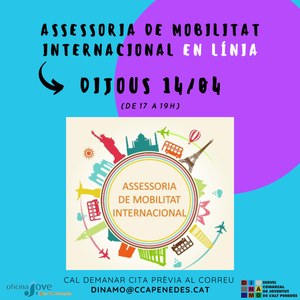 ASSESSORIA DE MOBILITAT INTERNACIONAL EN LÍNIA