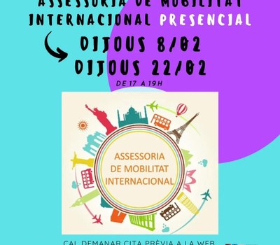 ASSESSORIA DE MOBILITAT INTERNACIONAL PRESENCIAL