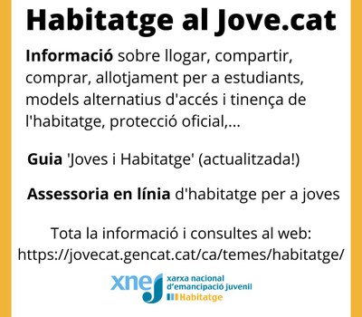 Assessoria d'habitatge per a joves