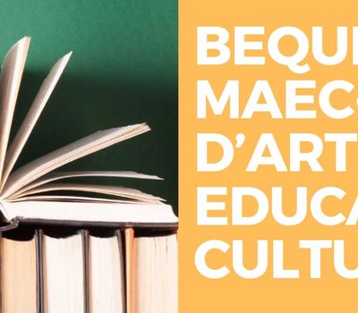 BEQUES D’ART, EDUCACIÓ I CULTURA