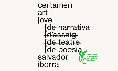CERTAMEN ART JOVE DE POESIA SALVADOR IBORRA