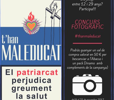 Concurs fotogràfic - #thanmaleducat
