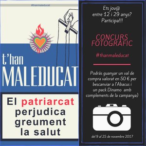 Concurs fotogràfic - #thanmaleducat