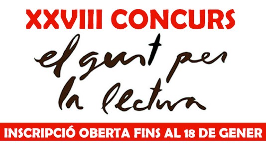CONCURS GUST PER LA LECTURA