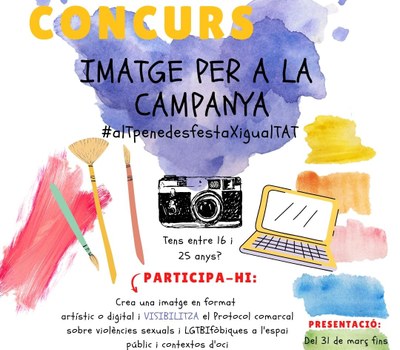PARTICIPA EN EL CONCURS IMATGE PER A LA CAMPANYA