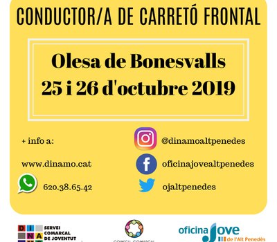CONDUCTOR/A DE CARRETÓ FRONTAL A OLESA DE BONESVALLS