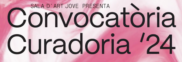 CONVOCATÒRIA BECA ART JOVE CURADORIA