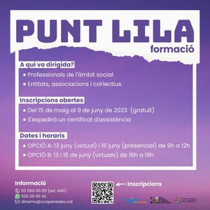 CURS DE FORMACIÓ DE PUNTS LILES
