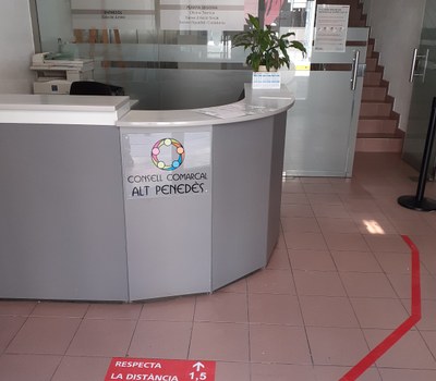 EL CONSELL COMARCAL REPRÈN L’ATENCIÓ PRESENCIAL AMB CITA PRÈVIA