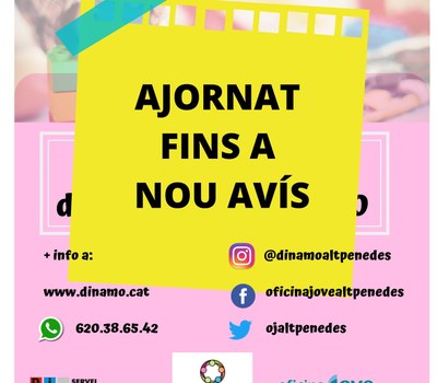 El curs de PREMONITORS queda ajornat fins a nou avís