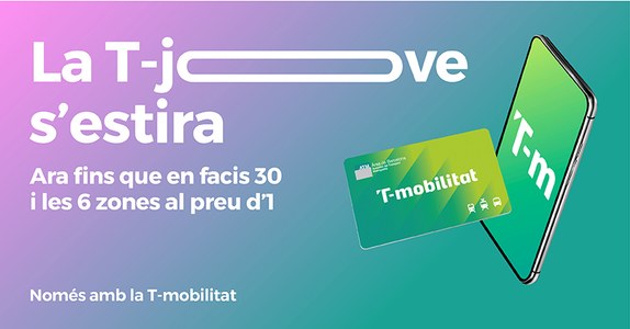Entra en funcionament la T-jove fins als 30 anys
