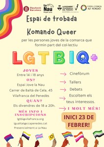ESPAI DE TROBADA JOVE LGTBIQ+