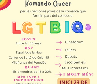ESPAI DE TROBADA JOVE LGTBIQ+