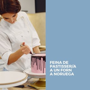 FEINA DE PASTISSER/A A UN FORN A NORUEGA