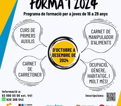 INSCRIPCIÓ PROGRAMA FORMA'T 2024