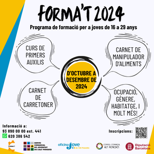INSCRIPCIÓ PROGRAMA FORMA'T 2024
