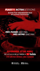 #JoActuo Sessions musicals adreçades a joves en col·laboració amb diferents emissores de ràdio