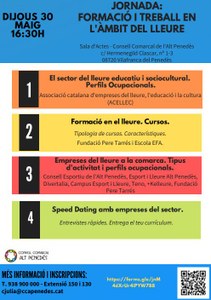 Jornada en el sector del Lleure Educatiu i Sociocultural