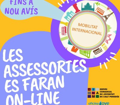 L'Assessoria de Mobilitat Internacional continua en peu!!!