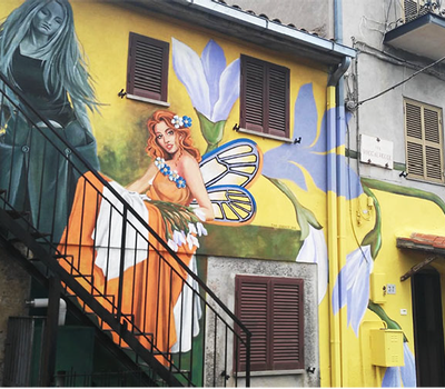 LAST CALL! STreet ART- INTERCANVI JUVENIL A VITERBO, ITÀLIA.