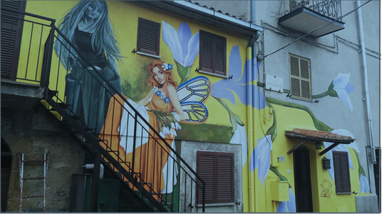 LAST CALL! STreet ART- INTERCANVI JUVENIL A VITERBO, ITÀLIA.