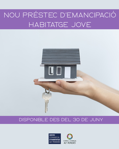 NOU PRÉSTEC JOVE PER COMPRAR EL PRIMER PIS