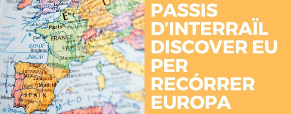 PASSIS D’INTERRAÏL DISCOVER EU PER RECÓRRER EUROPA