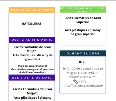 PREINSCRIPCIONS CURS 2023-2024