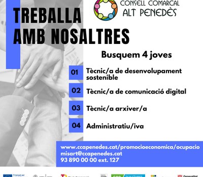 PROGRAMA DE PRIMERA EXPERIÈNCIA LABORAL EN LES ADMINISTRACIONS PÚBLIQUES (menys de 30 anys)