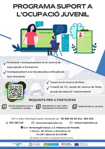 PROGRAMA DE SUPORT A L'OCUPACIÓ JUVENIL (SOJ)