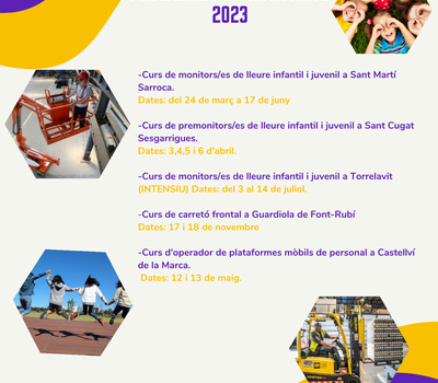 PROGRAMACIÓ D'ACTIVITATS 2023