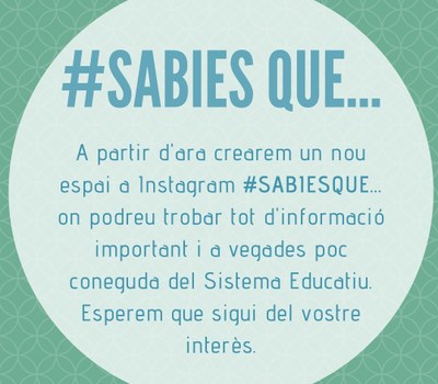 #SABIES QUE ...
