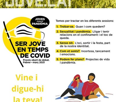 SER JOVE EN TEMPS DE COVID