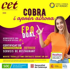 SESSIÓ INFORMATIVA FPODUAL: forma't i estudia en el sector de l'hostaleria!