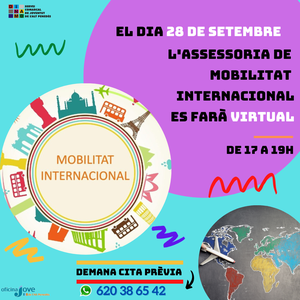 TORNA L'ASSESSORIA DE MOBILITAT INTERNACIONAL