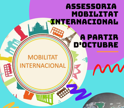 TORNA L'ASSESSORIA DE MOBILITAT INTERNACIONAL