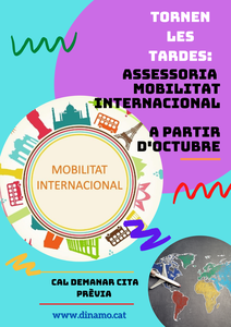 TORNA L'ASSESSORIA DE MOBILITAT INTERNACIONAL