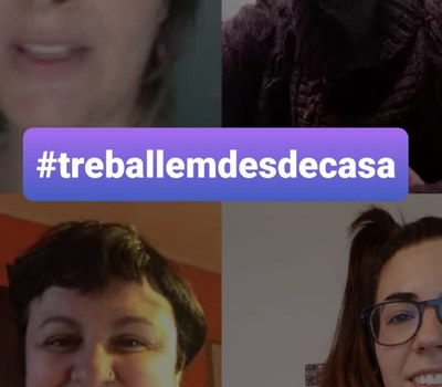 #Treballemdesdecasa
