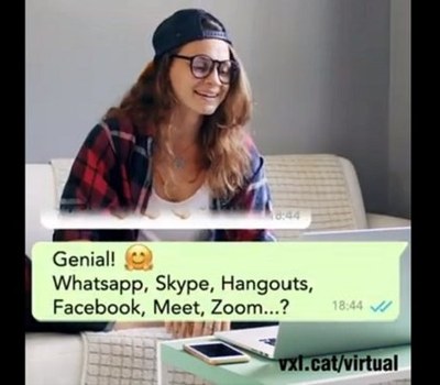 Voluntariat per la llengua virtual, t'animes???