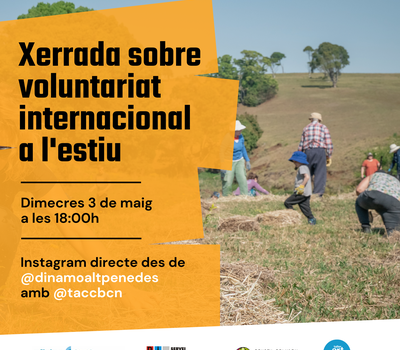 XERRADA DE VOLUNTARIAT INTERNACIONAL A L'ESTIU
