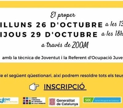 XERRADES INFORMATIVES PER LA FORMACIÓ PROFESSIONAL PER A L'OCUPACIÓ