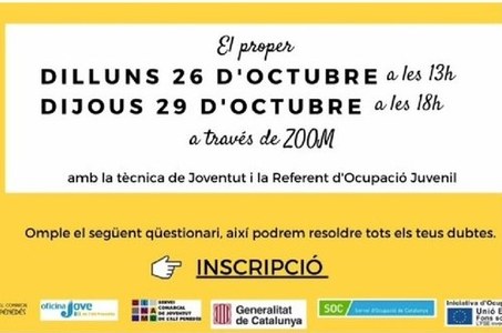 XERRADES INFORMATIVES PER LA FORMACIÓ PROFESSIONAL PER A L'OCUPACIÓ